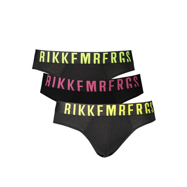 Bikkembergs Baumwollunterwäsche in Schwarz
