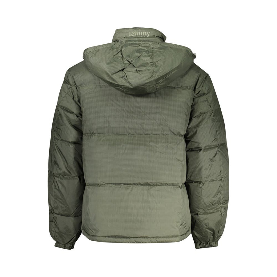 Men's Tommy Hilfiger jacket in green polyester