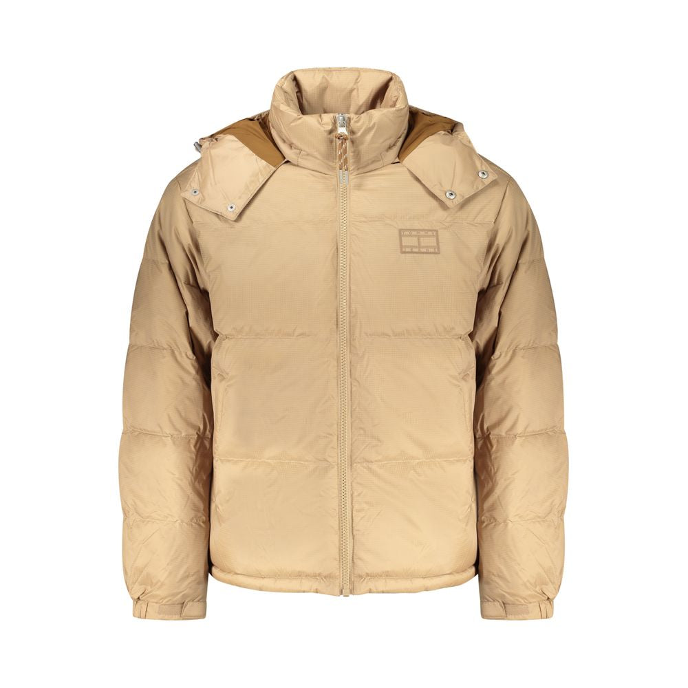 Tommy Hilfiger Beige Polyester Jackets & Coats