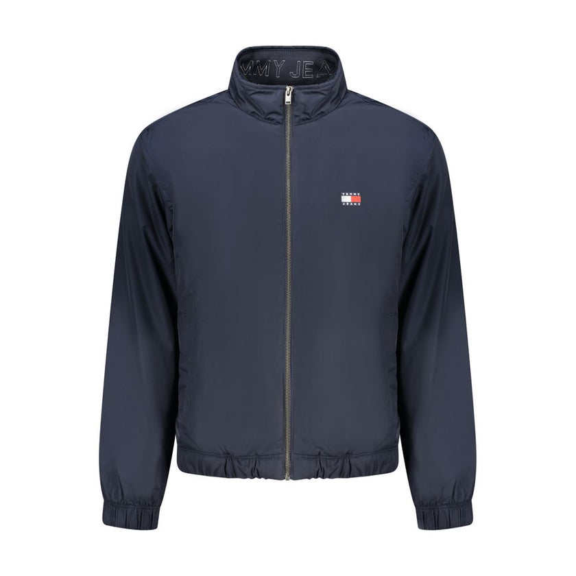 Tommy Hilfiger Blaue Herrenjacke aus Polyester