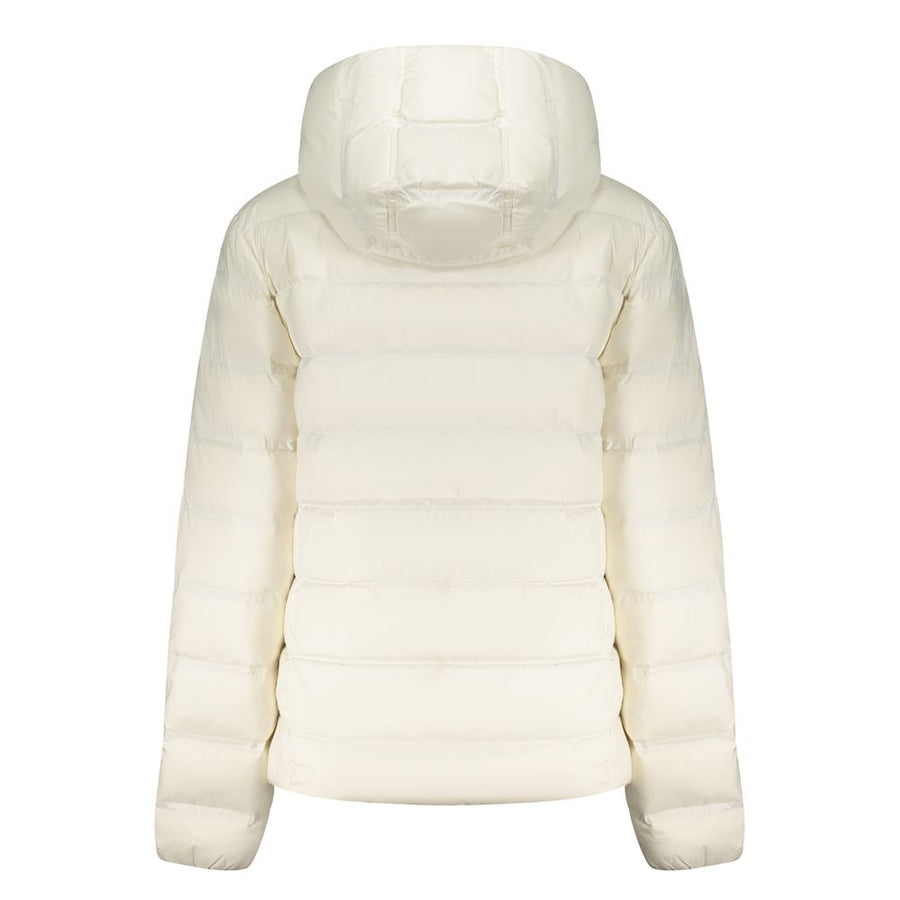 Tommy Hilfiger Weiße Damenjacke aus Polyester
