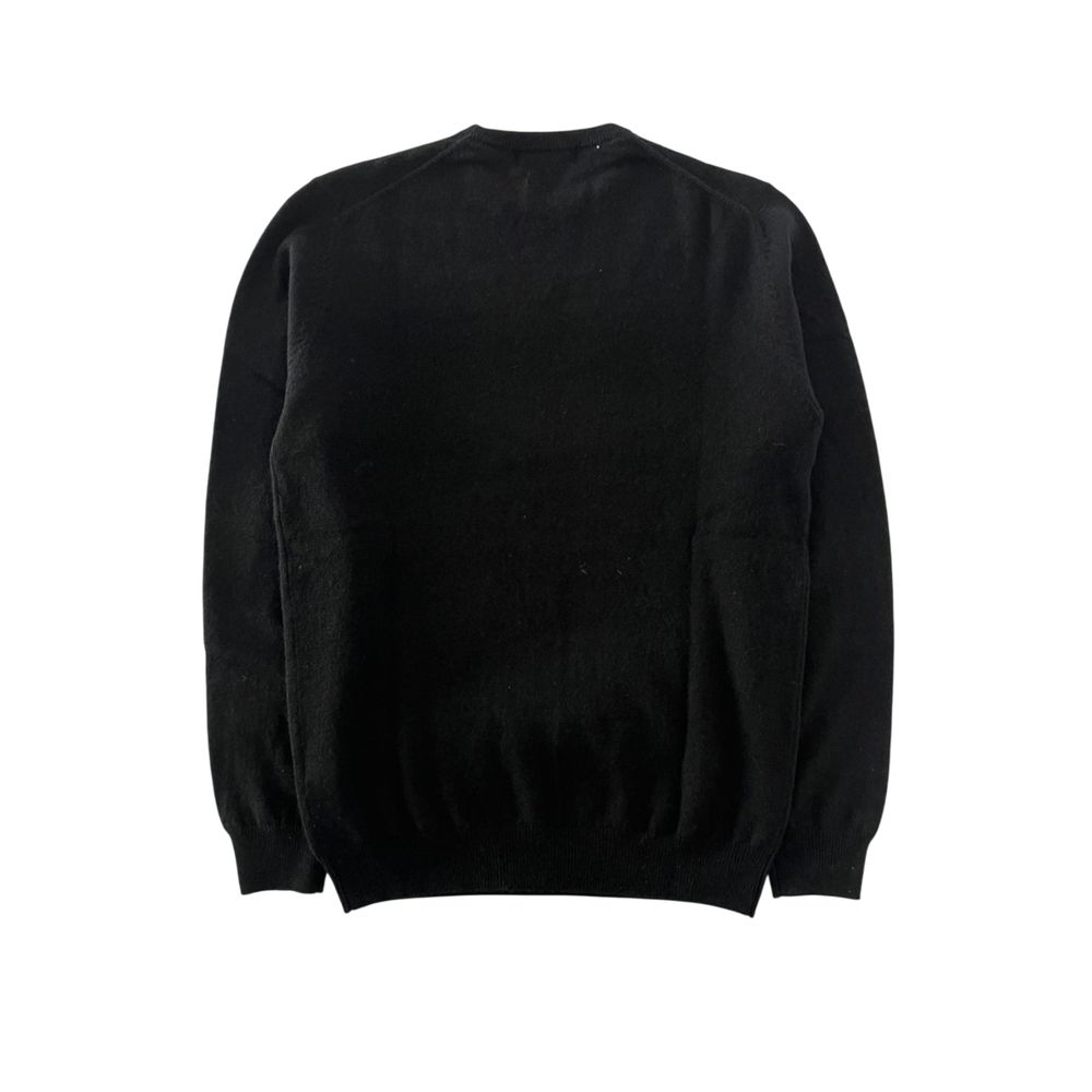 Baldinini Trend Schwarzer Kaschmirpullover