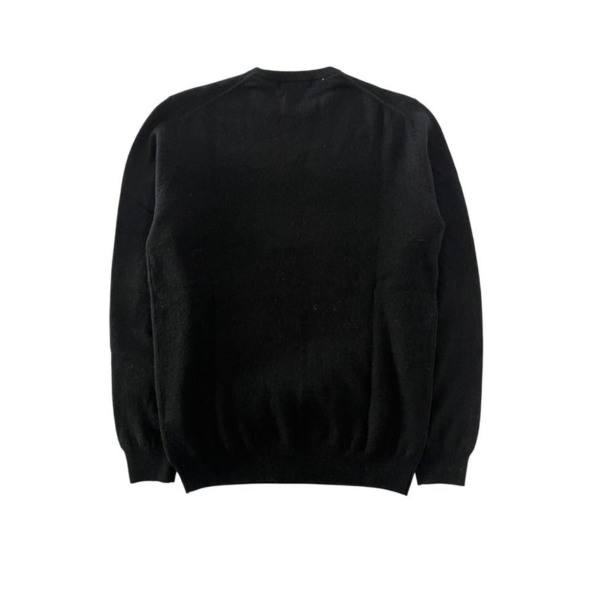 Baldinini Trend Schwarzer Kaschmirpullover