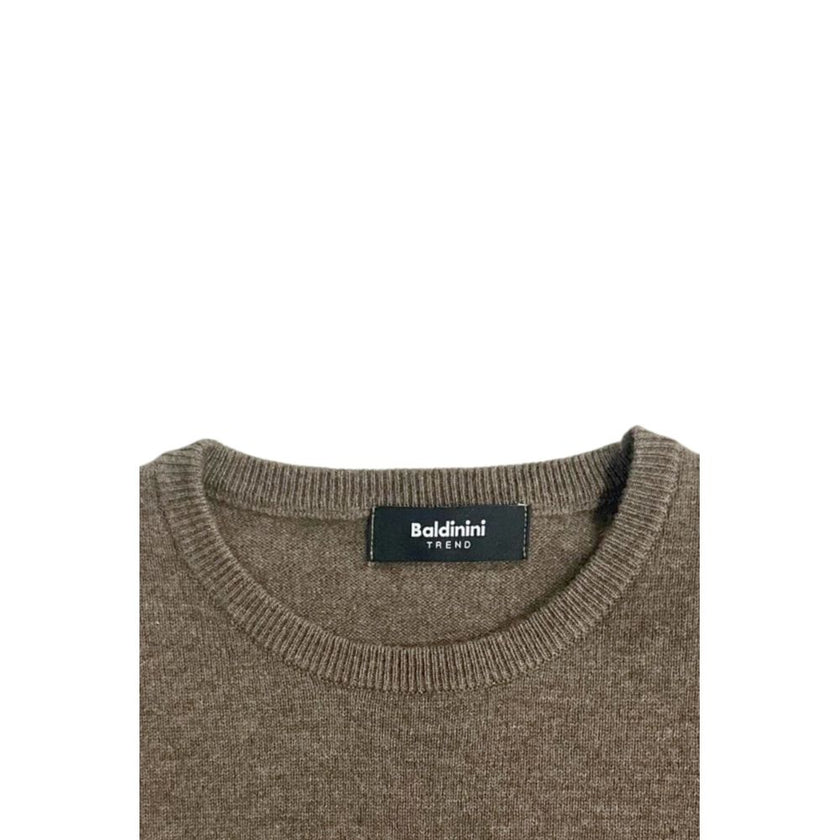 Baldinini Trend Brauner Kaschmir-Pullover