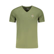 Aeronautica Militare Herren-T-Shirt aus Verde-Baumwolle