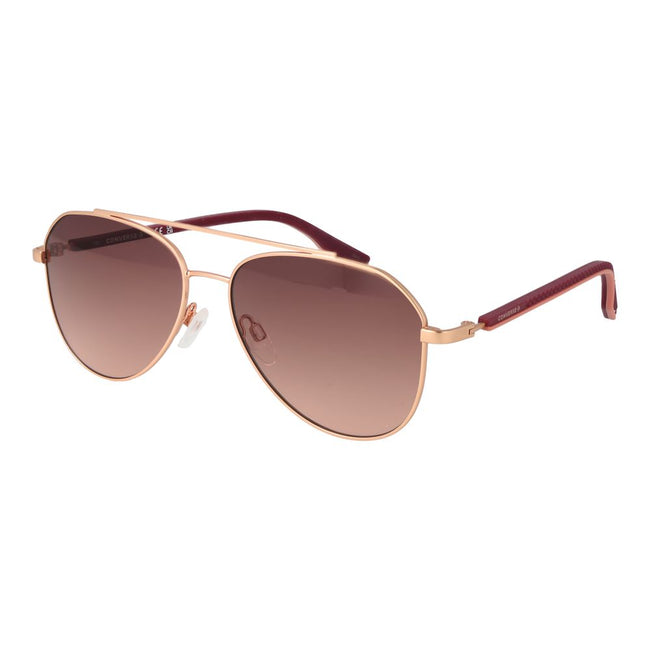 Converse Roségold-Sonnenbrille aus Gummi