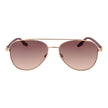 Converse Roségold-Sonnenbrille aus Gummi