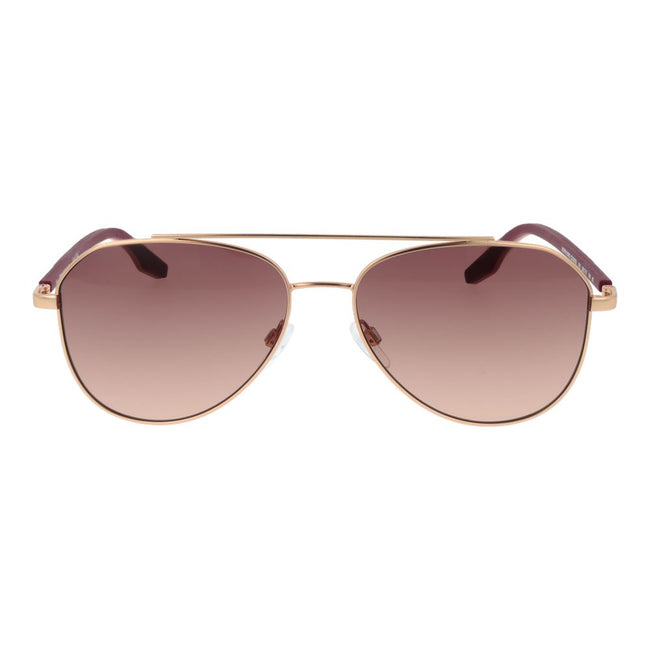 Converse Roségold-Sonnenbrille aus Gummi