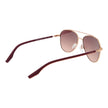 Converse Roségold-Sonnenbrille aus Gummi