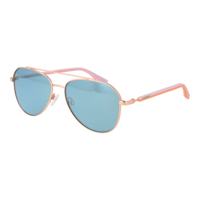 Converse Roségold-Sonnenbrille aus Gummi