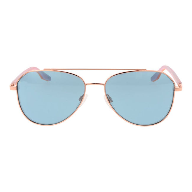 Converse Roségold-Sonnenbrille aus Gummi