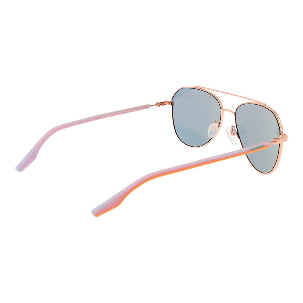 Converse Roségold-Sonnenbrille aus Gummi