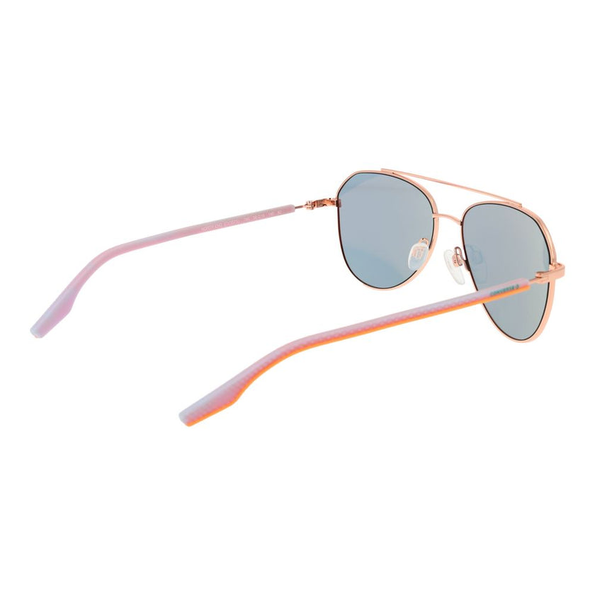 Converse Roségold-Sonnenbrille aus Gummi