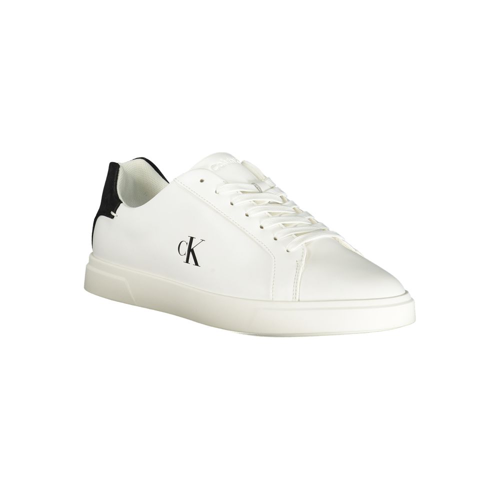 Calvin Klein White Women's Polyurethane Sneakers