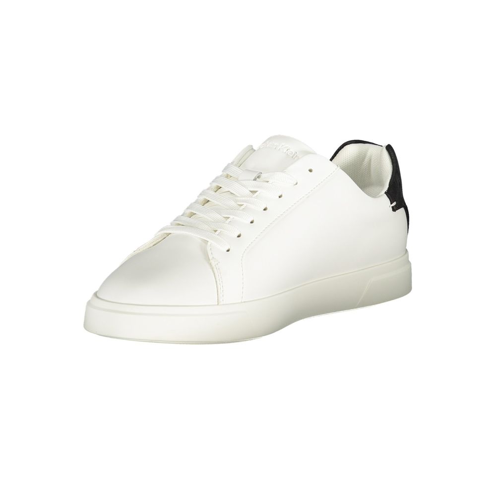 Calvin Klein White Women's Polyurethane Sneakers