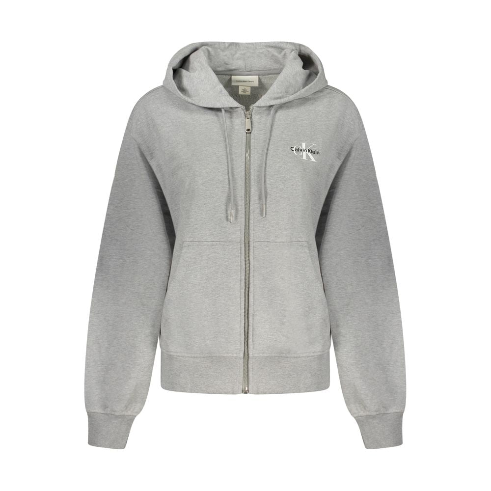 Calvin Klein Grey Cotton Sweatshirt
