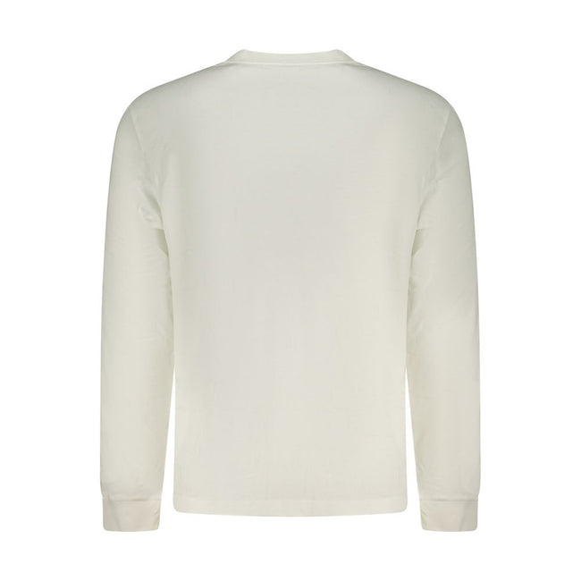 Calvin Klein Weißes Baumwoll-T-Shirt für Herren