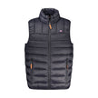 Norway 1963 Schwarze ärmellose Jacke aus Polyamid