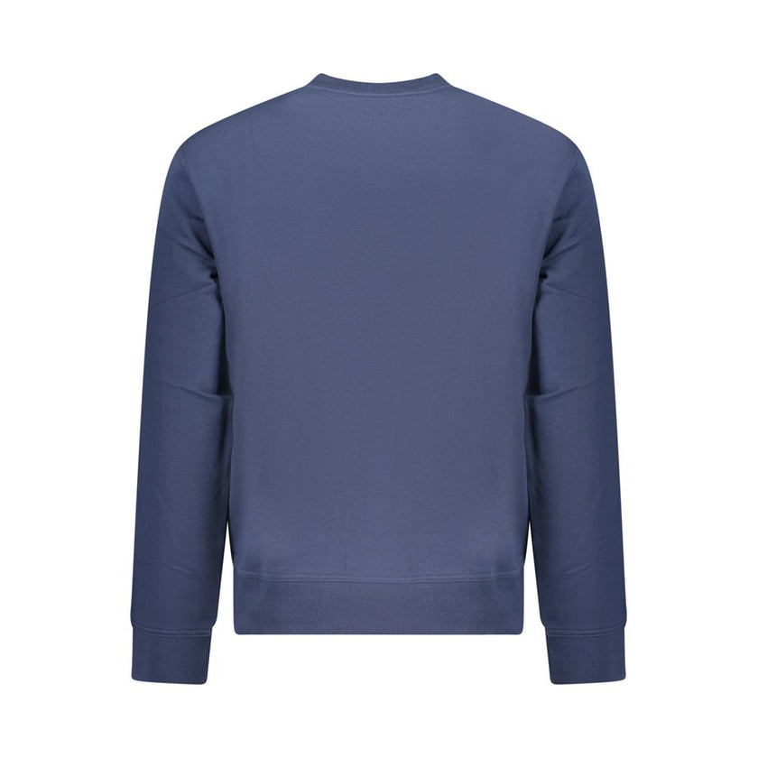 Hugo Boss Blaues Baumwoll-Sweatshirt für Herren