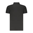Calvin Klein Schwarzes Herren-Poloshirt aus Baumwolle
