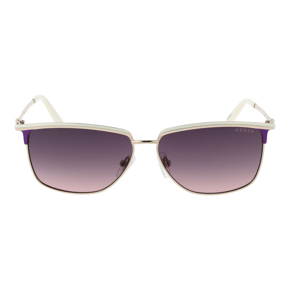 Guess Weiße Sonnenbrille aus Metall