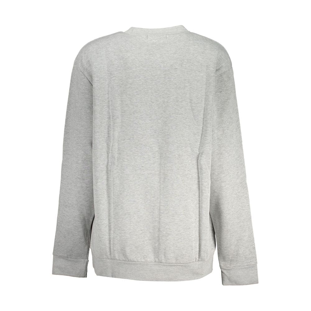 Cavalli Class Graues Baumwoll-Sweatshirt