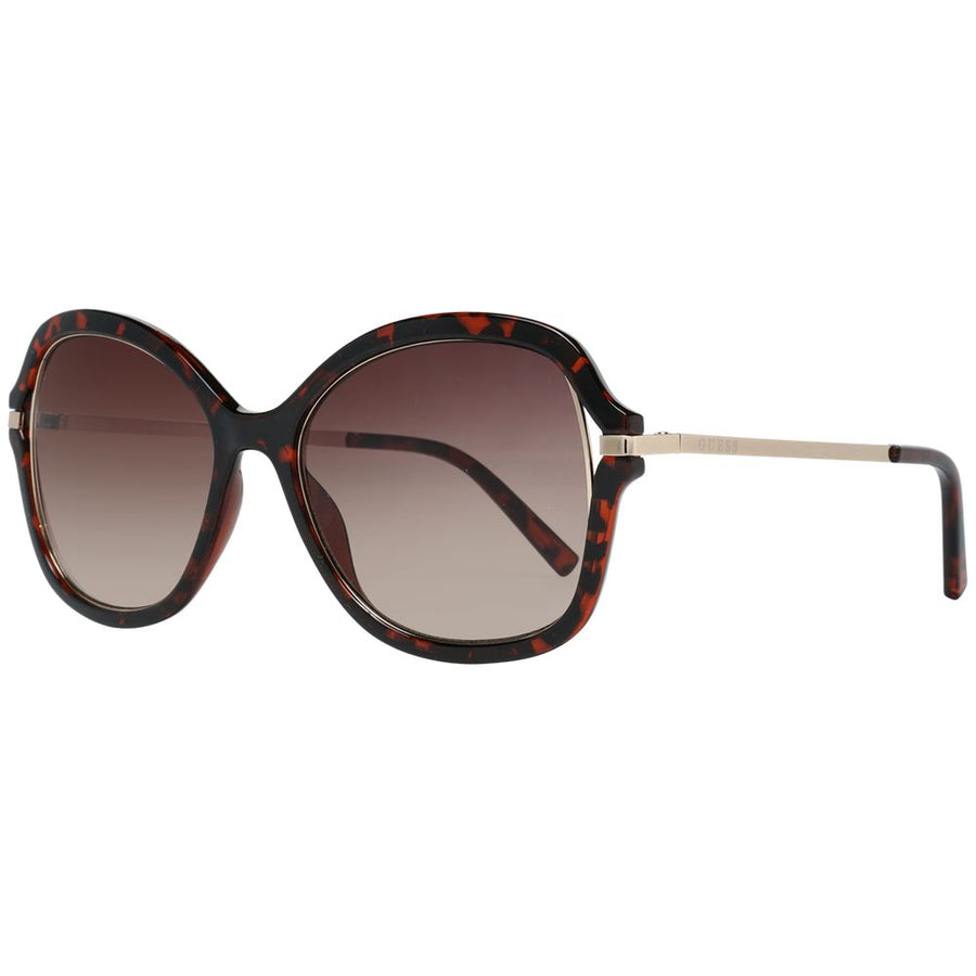 Guess Sonnenbrille aus braunem Metall & Kunststoff