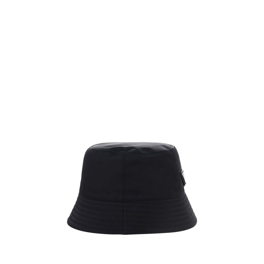 Prada Schwarzer Eimerhut aus Polyamid