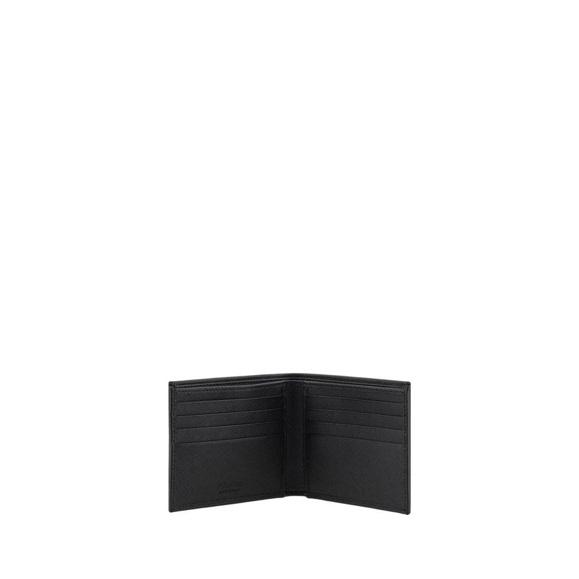 Prada Schwarzes Nylon Portemonnaie