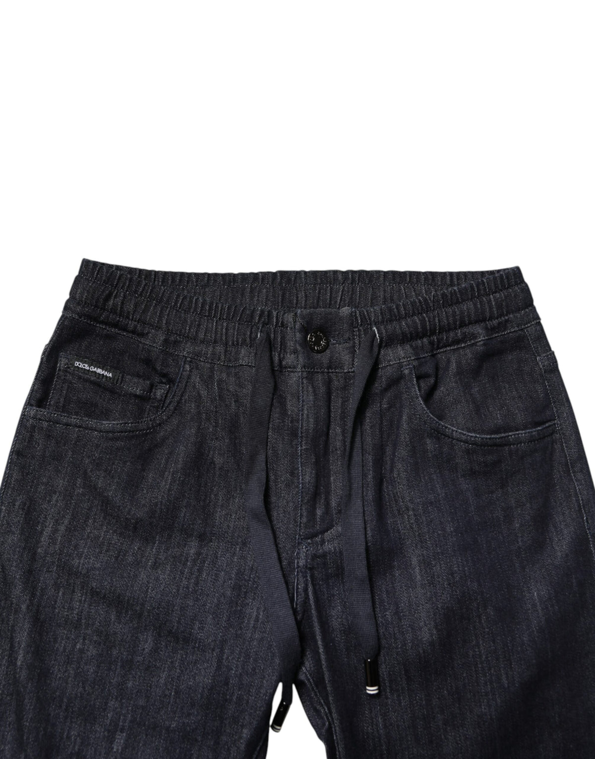 Dolce & Gabbana Men's Black Stretch Cotton Skinny Jeans