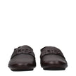 Dolce & Gabbana Braune Loafer aus Leder zum Hineinschlüpfen