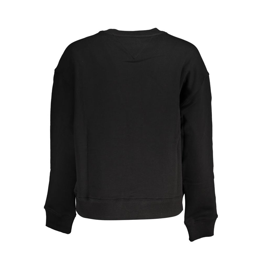 Tommy Hilfiger Black Cotton Sweatshirt for Men