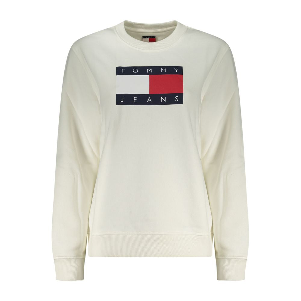 Tommy Hilfiger Bianco Baumwoll-Sweatshirt für Damen