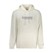 Tommy Hilfiger Weißer Herren-Kapuzenpullover aus Baumwolle