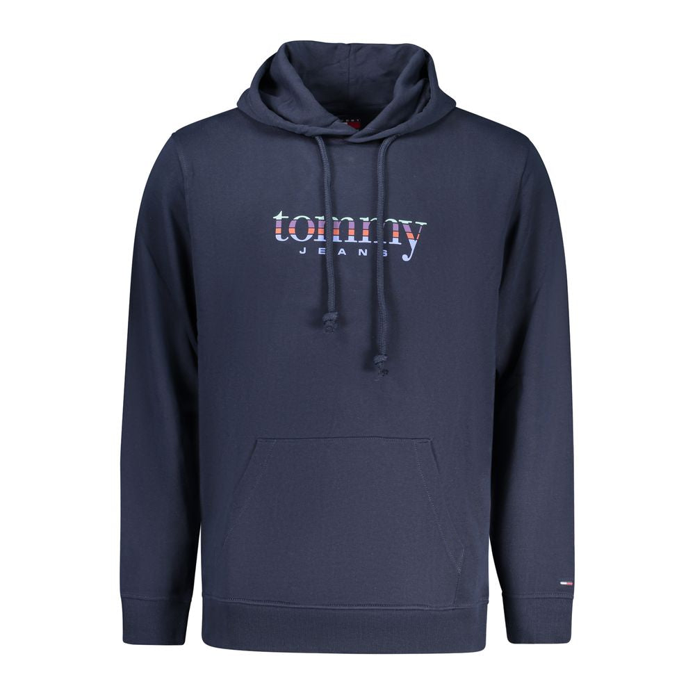 Tommy Hilfiger Men's Blue Cotton Hoodie