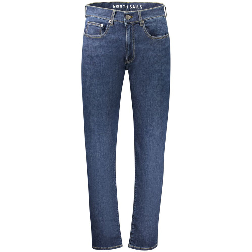North Sails Blu Baumwoll-Jeans für Herren
