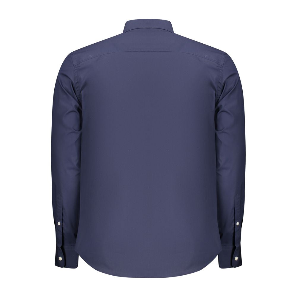 North Sails Blu Baumwollhemd für Herren