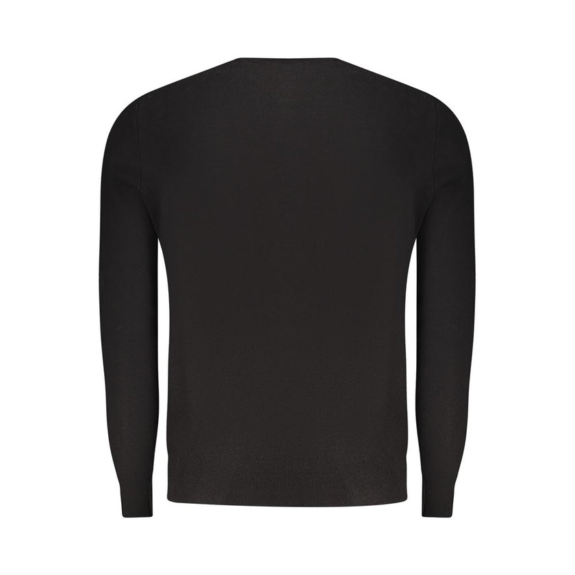 North Sails Schwarzer Herrenpullover aus Viskose