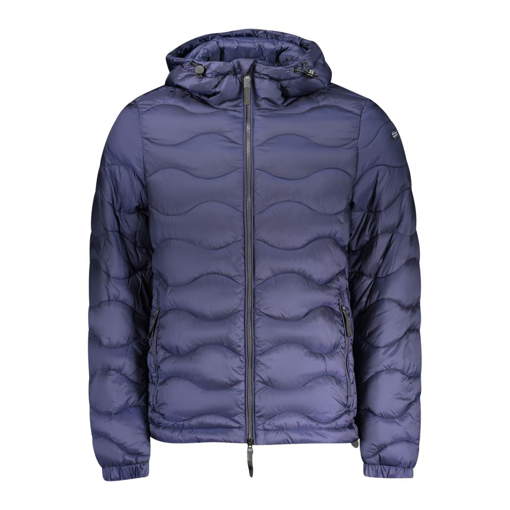 Norway 1963 Blaue Herrenjacke aus Polyamid