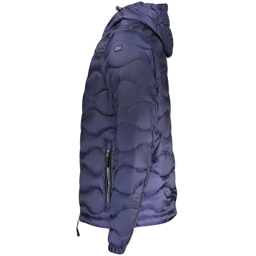 Norway 1963 Blaue Herrenjacke aus Polyamid