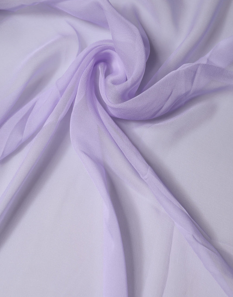 Dolce & Gabbana Purple Silk Stole Scarf for Men