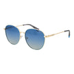 Polaroid-Sonnenbrille aus Goldmetall