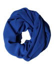 Dolce & Gabbana Blauer Seidenschal Stola Herrenschal