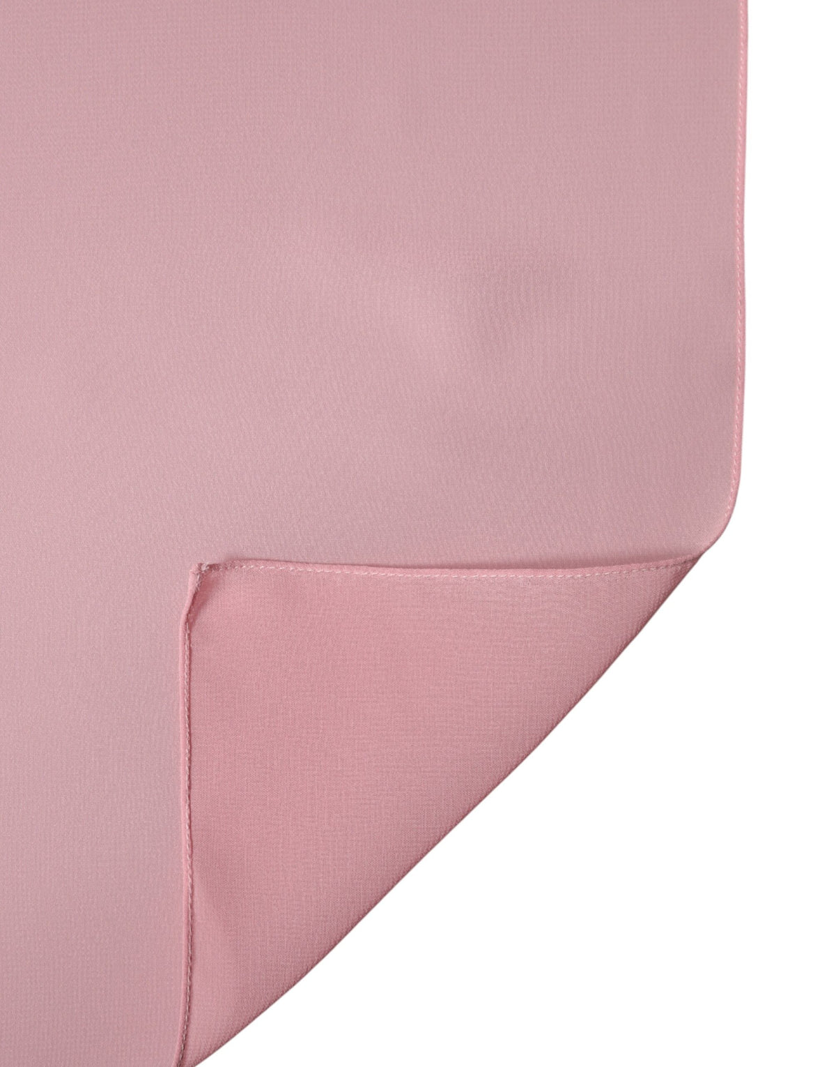 Dolce & Gabbana Pink Silk Stole Neck Wrap Shawl Men's Scarf