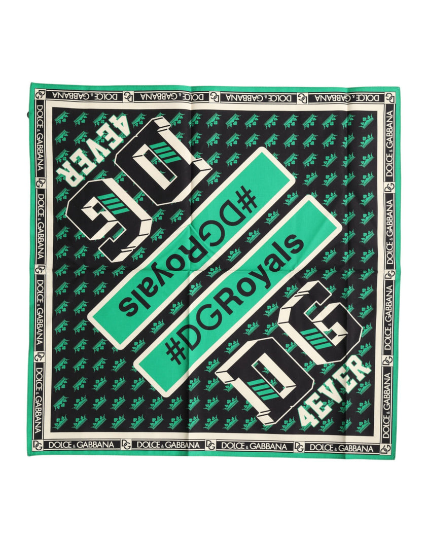 Dolce & Gabbana Multicolor #DGRoyals Square Foulard 50,5cm x 50cm Schal