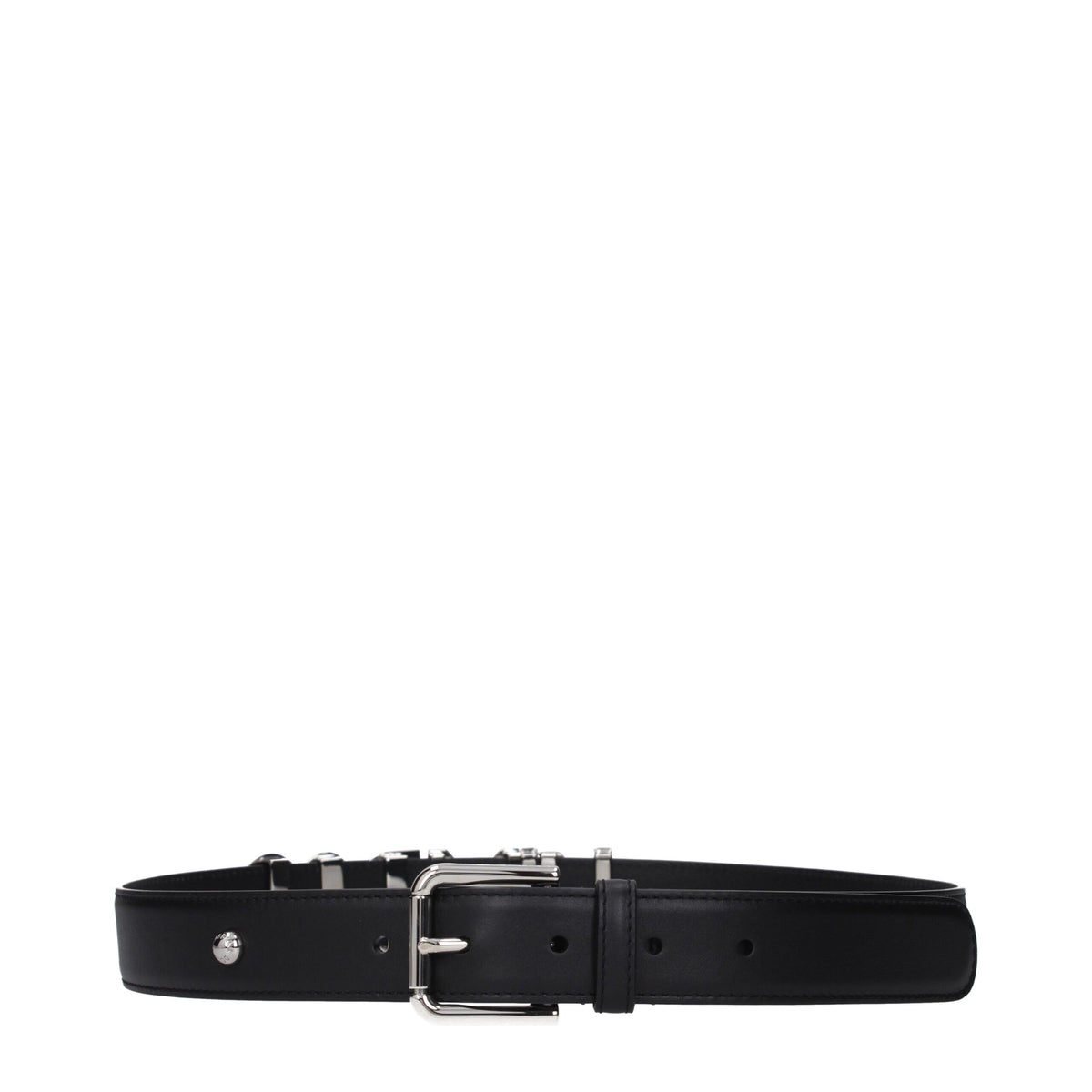 Dolce & Gabbana Schwarzer Ledergürtel Regular