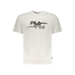 Fila Bianco Baumwoll-T-Shirt für Herren