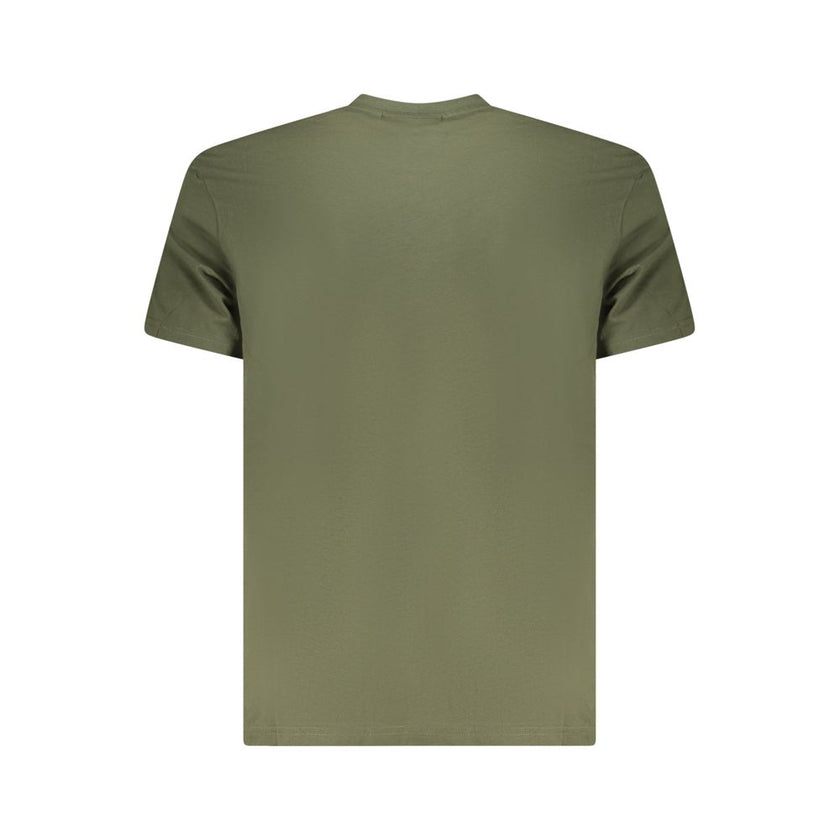 Fila Verde Baumwoll-T-Shirt für Herren