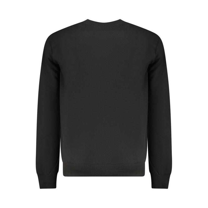 Fila Schwarzer Herren-Sweatshirt aus Bio-Baumwolle