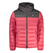 Norway 1963 Rote Polyamid-Herrenjacke